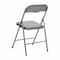 Flash Furniture 5 Piece Gray Folding Card Table and Chair Set JB-1-GY-GG - alternate 4
